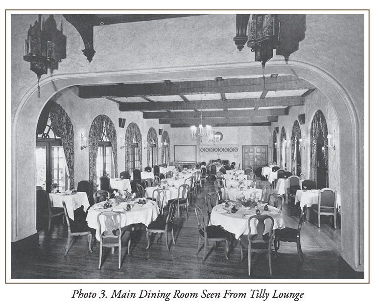 Main Dining Room ca 1940